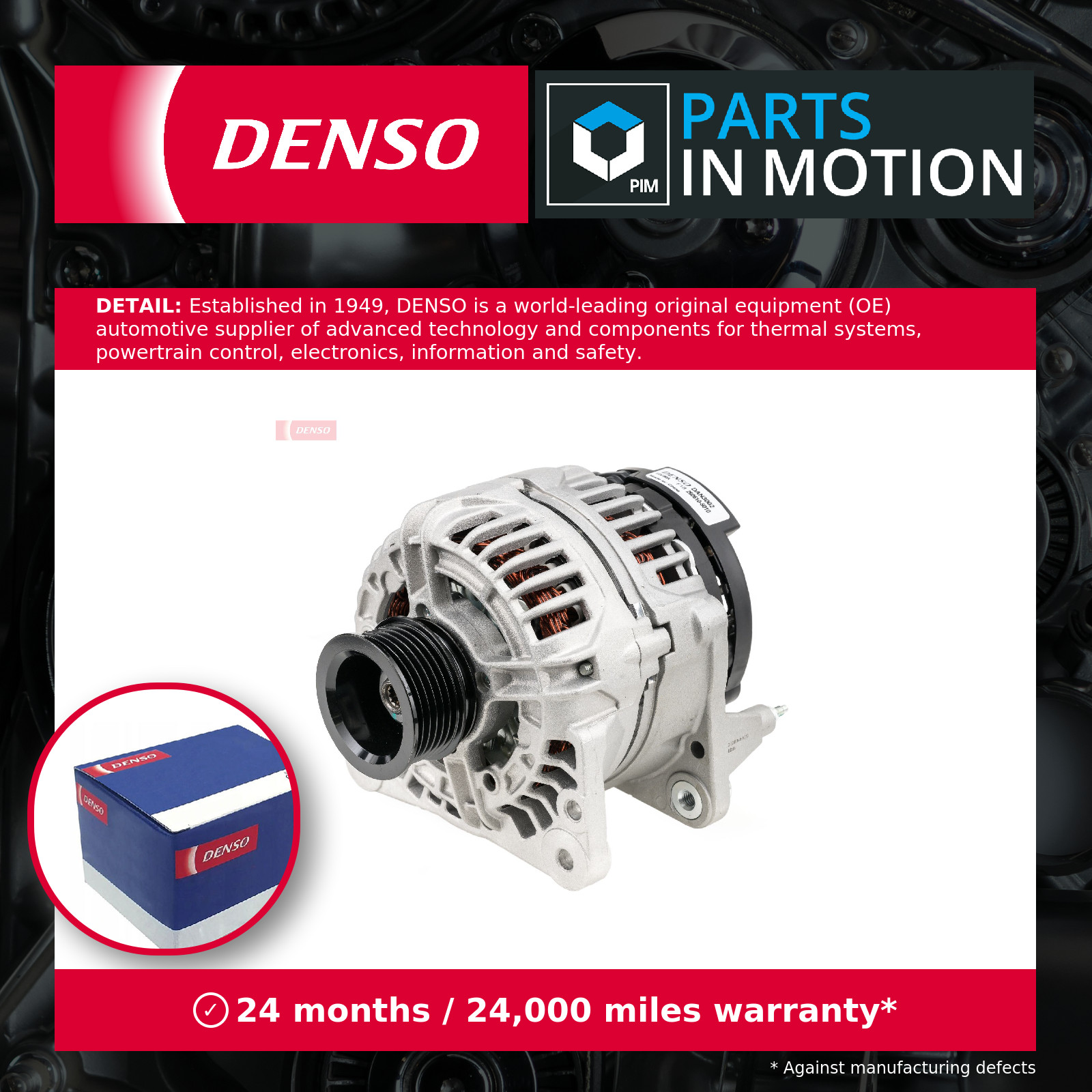 Alternator DAN3002 Denso 028903028D 030903023J 038903018P 06A903023 06A903026