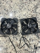 Fractal Design Aspect 14 PWM 1700 RPM Case Fans (140mm Black) (2x) - NEW
