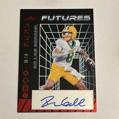 Dillon Gabriel Autograph 2024 Leaf Futures /49 Red Foil #A-DG1