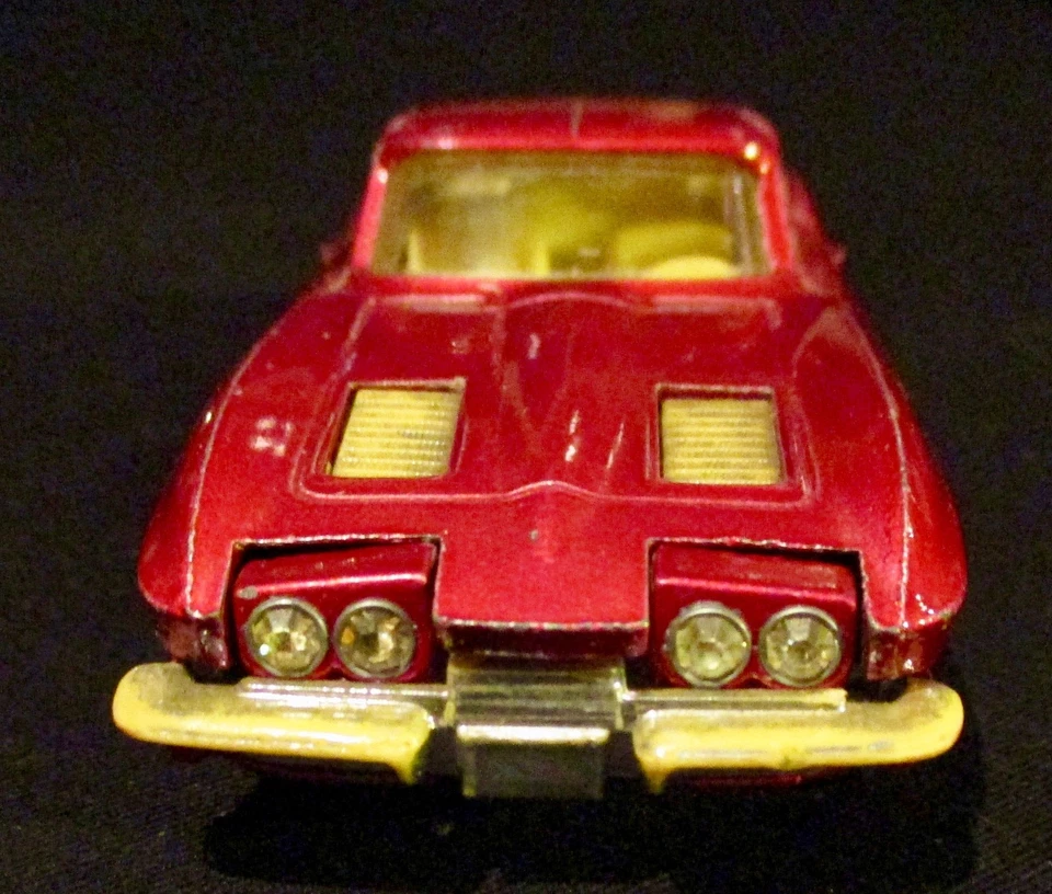 Corgi Toys 310 Chevrolet C2 Corvette Sting Ray Split window  1:43 original 60er - Bild 2 von 4