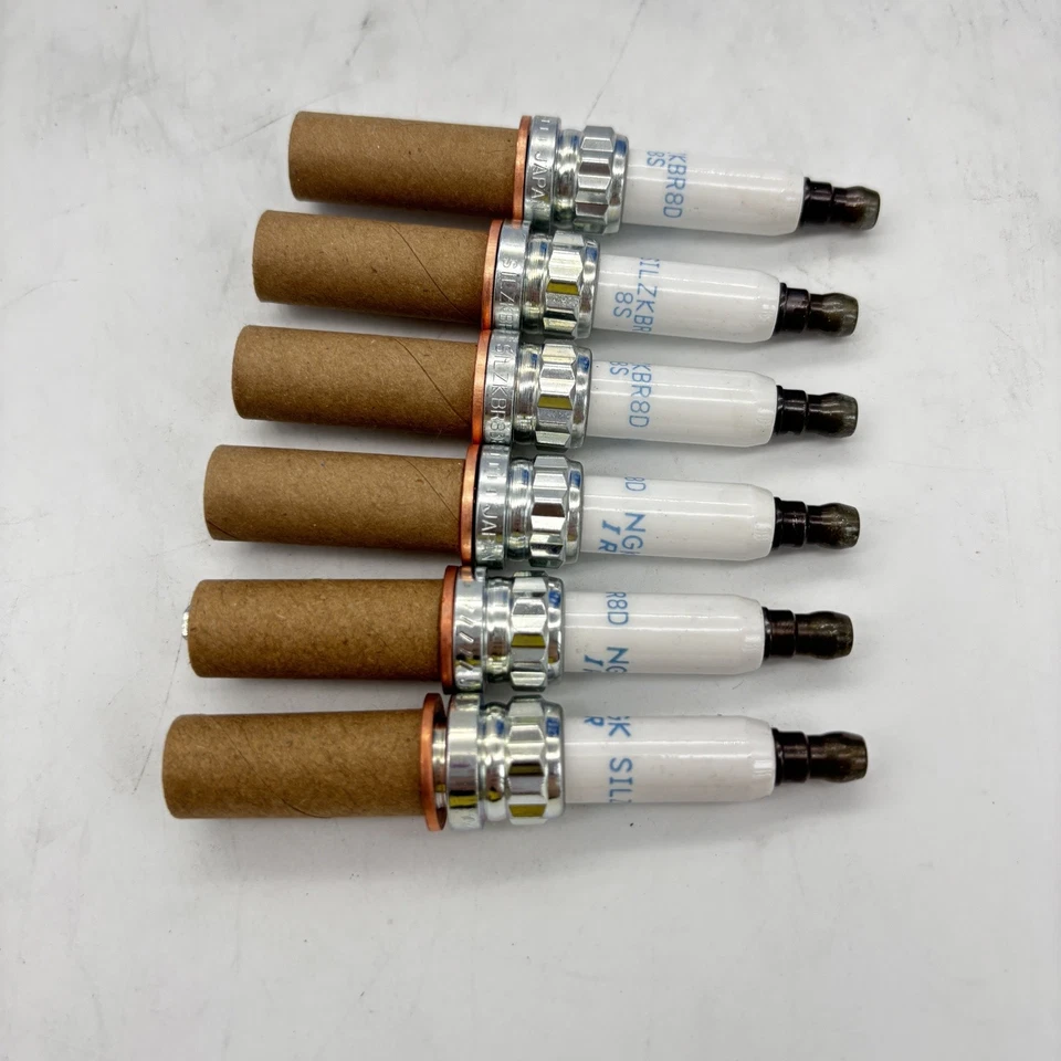 6x NGK Laser Iridium two step colder spark plugs for BMW N54 3.0L 135i 335i 535i - Image 4 of 4