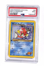 PSA 9 Misty's Magikarp 88/132 1st Edition Pokemon Gym Challenge WOTC 2000 Mint on eBay