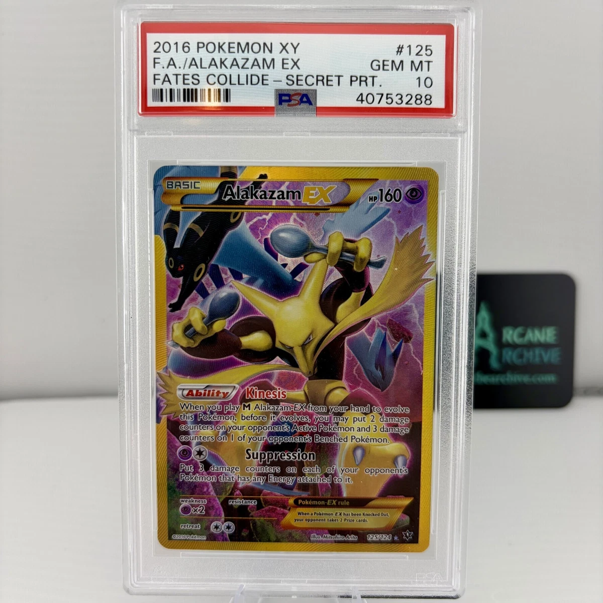Pokémon TCG Professional Sports Authenticator (PSA) Fates Collide