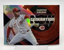 Hunter Greene 2022 Topps Chrome Update Generation Now RC #GNC-21 Reds