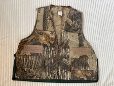 Vintage Sports Afield Vest Mens XL REALTREE Camo Shooting Duck Game Hunting