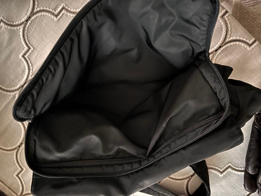 PRADA Black Nylon Leather Shoulder Bag thumbnail 15