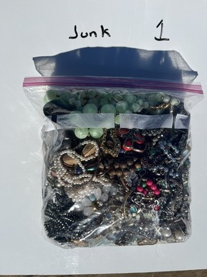 Jewelry VTG to Mod Junk Craft Harvest Lot 5 Pounds 5 Lbs Some Wear Resell Mix In