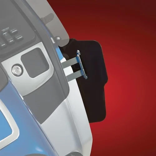 Deflector de viento inferior cromado Show - Smoke motocicleta bicicleta de calle 52-865L Foto 4 de 4