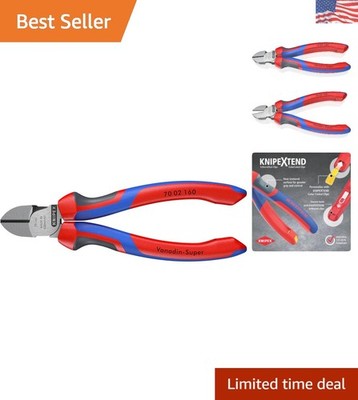 Efficient Knipex Diagonal Cutters with Narrow Head Design for Tight Spaces