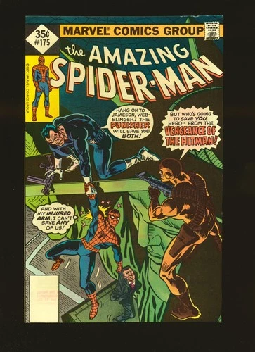 Amazing Spider-Man # 175 Whitman Variant - Punisher appearance NM- Cond