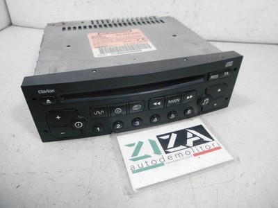 Autoradio mit CD-Player für Peugeot 206, Baujahr 2002, Teilenummer 96476647XT