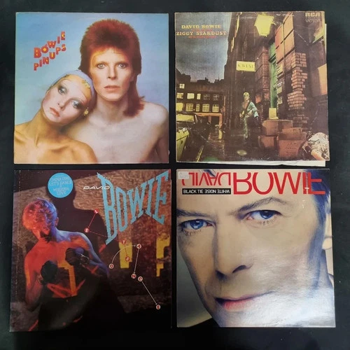 David Bowie 5 x Vinyl Record LP Job Lot Pin Ups Ziggy Stardust Hunky Dory