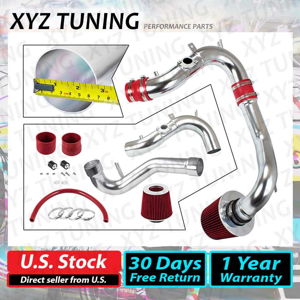 XYZ Cold Air Intake Kit+Filter RED For 2005-2006 Corolla/2005-2007 Matrix 1.8L