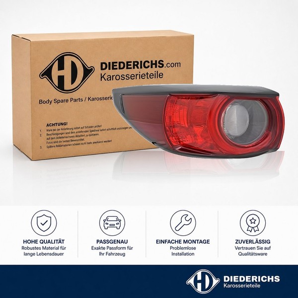 Heckleuchte Rechts Diederichs 5631096 FÜR Mazda RÜCkleuchte Hecklicht-image