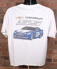 Chevrolet SS Race Car Mens XL Double Sided Chevy Racing Hot Rod Nascar T-Shirt