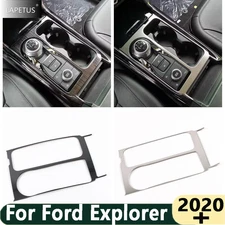 Accessories Central Control Gear Box Cup Holder Trim For Ford Explorer 2020-2022
