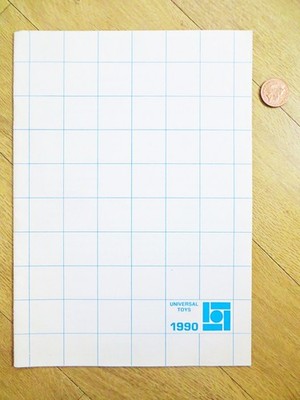 UNIVERSAL TOYS KATALOG 1990 - RING RAIDERS/KOOSH BÄLLE/RUBIKS/PUPPEN ETC. RAR.