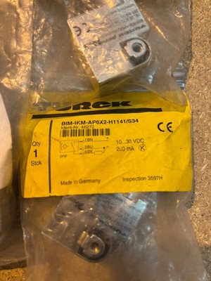 NEU Turck BIM-IKM-AP6X2-H1141/S34 46272 Positionssensor. Versiegelte Tasche UK VERKÄUFER