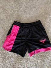  85 NWT PUMA Melo X Toxic Ralph Basketball Shorts Black Red Sz Medium 623288-01
