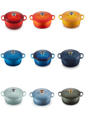 LE CREUSET Signature Round Dutch Oven - 4.5QT - FULL COLOR