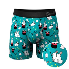 AbracaDoMe Magic Bunny Ball Hammock® Pouch Underwear With Fly