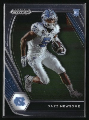 2021 Panini Prizm Draft Picks Collegiate #151 Dazz Newsome RC