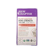 New Chapter Bone Strength Take Care 60 Tablets 3/2027+