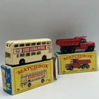 Vintage Lesney Matchbox Series #74 & #48 Matchbox Cars W/ Boxes