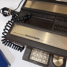 Mattel Intellivision Game Console 2609 With 8 Boxed Games Tested Works