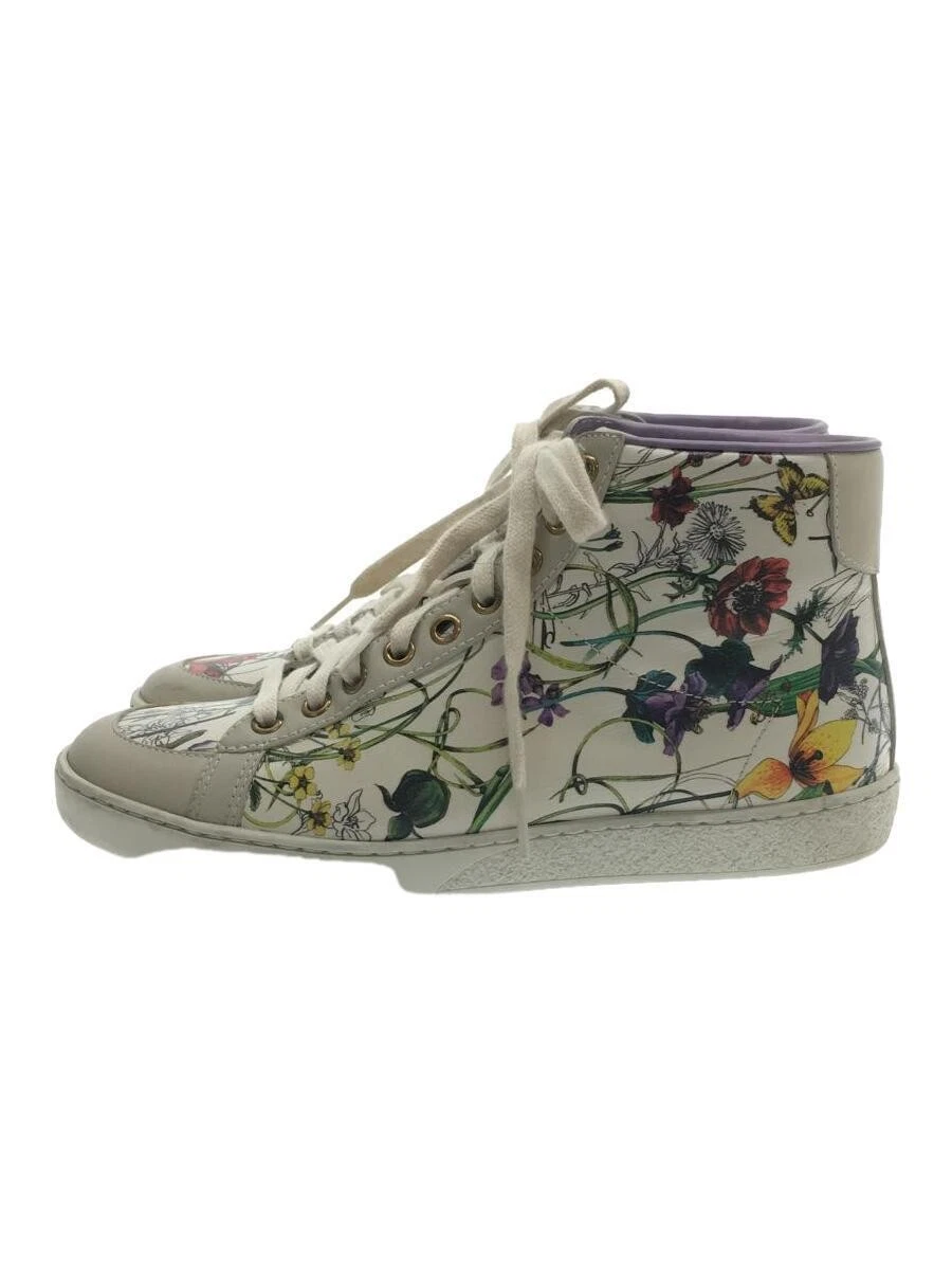 Baskets montantes Gucci Flora 36/338886   Quelques usures, bon état
