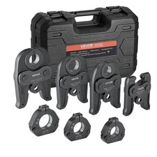 MegaPress 7-Pc Crimping Kit: 1/2" to 2" Press Jaws, Rings, Actuator