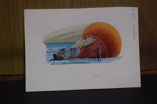 Baraldi original illustration 10x15cm approx