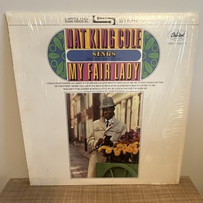 Nat King Cole My Fair Lady & Dear Lonely Hearts LP Vinyl Capitol Vocal Ballad