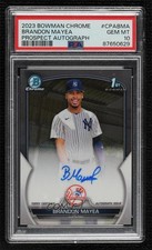 2023 Bowman Chrome Prospect Auto Brandon Mayea #CPA-BMA PSA 10 GEM MT Auto pb9