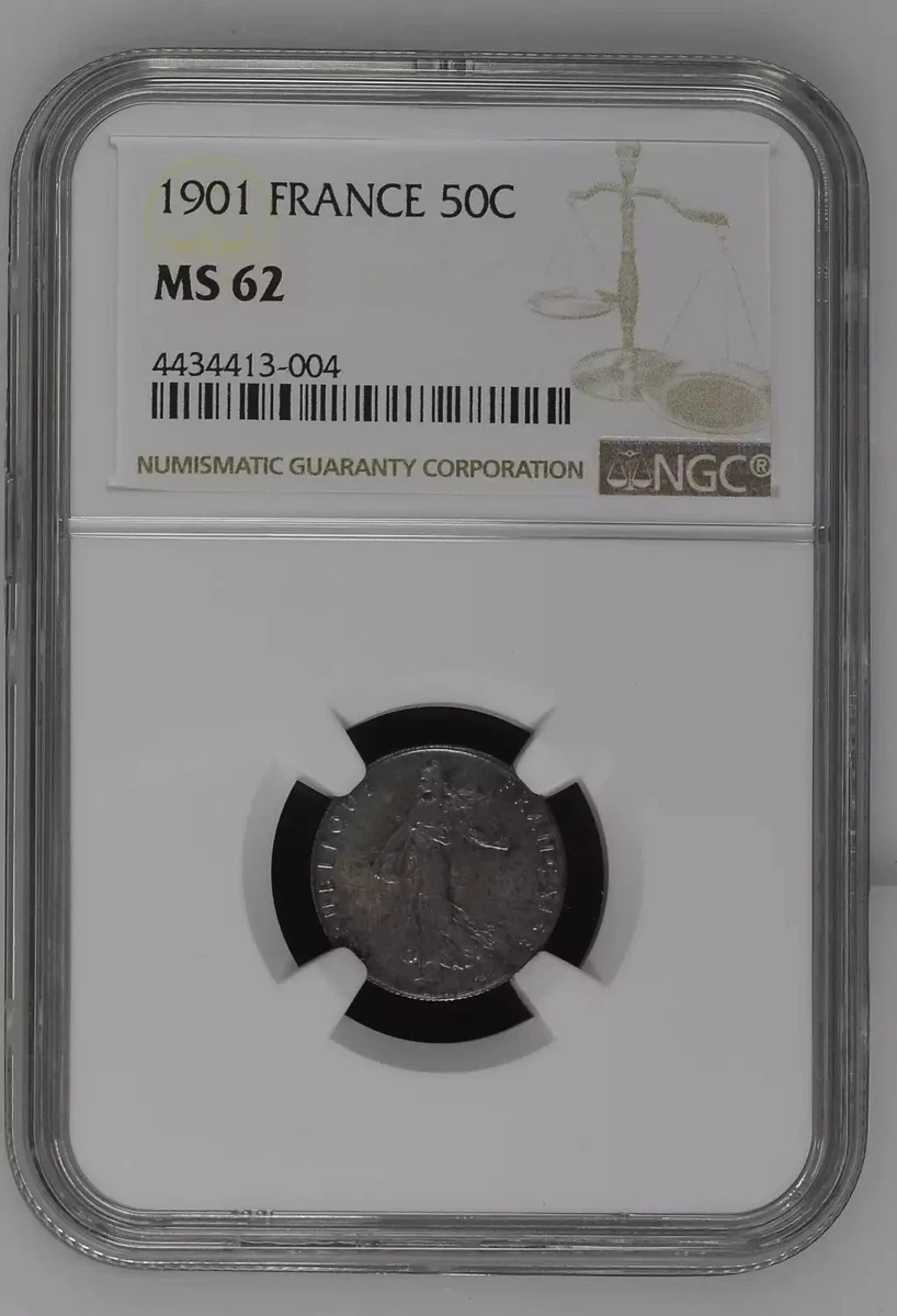银色1901 年法国硬币| eBay