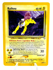 Raikou 22/64 - Neo Revelation - Rare - Pokemon - LP on eBay