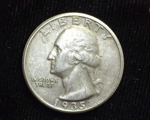 HS&C: 1935 Washington Quarter XF - US Coin