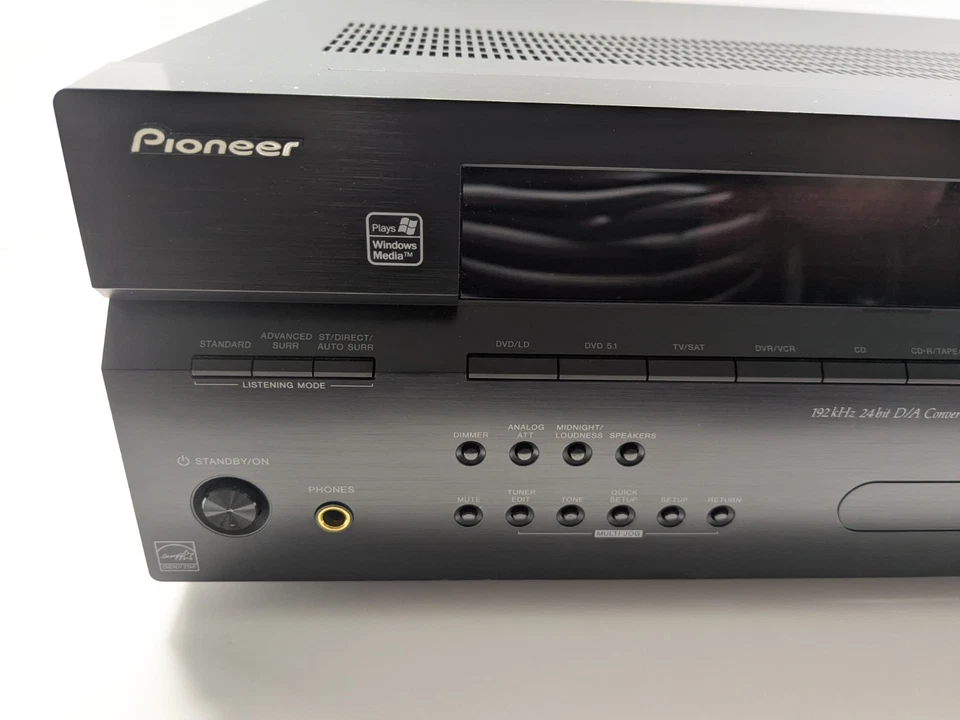 Pioneer VSX-516 AV Receiver Bundle, Home Theater w/Remote & Manual. TESTED - Image 2 of 4
