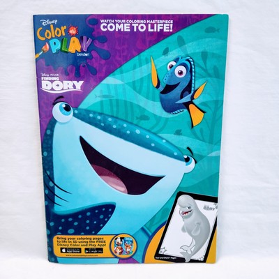 2016 Disney Color And Play Pixar Finding Dory Coloring Book | eBay