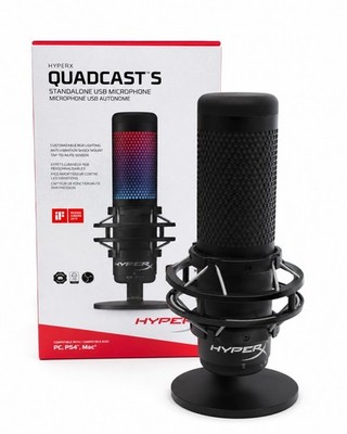 HyperX QuadCast S Streaming Mikrofon