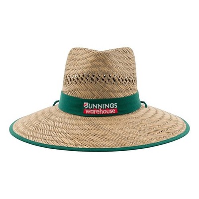 Bunnings Large Straw Hat - $20 | Wide Brim Sun Hat