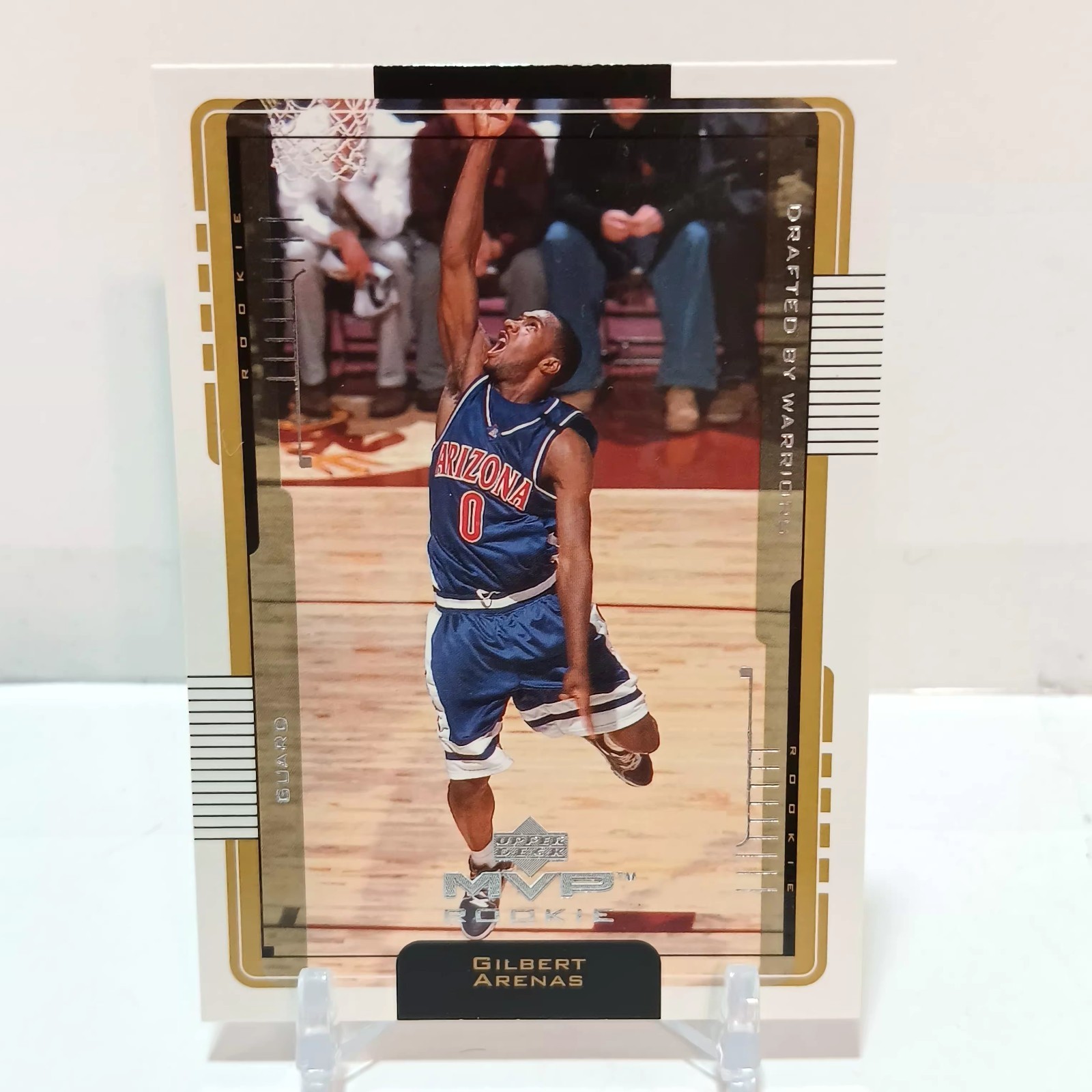 2001-02 Upper Deck Gilbert Arenas #211 NM- MVP Rookie GS Warriors Basketball