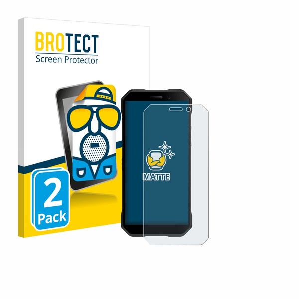 2X Schutzfolie Matt FüR Doogee S61 Pro Displayschutz Antireflektierend-image