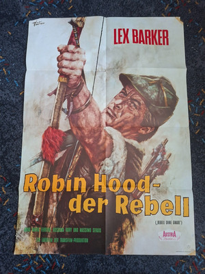 2 Plakate  Robin Hood Lex Barker Winnetou sehe Bilder