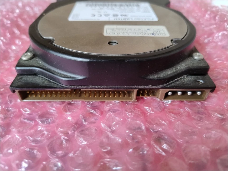 HDD Fujitsu M1623TAU M1623TAV 1,7 GB 3.5 Hard Disk PATA retro industrial - Immagine 3 di 3