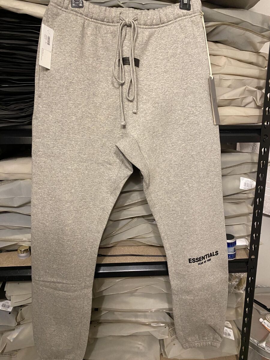 Fear of God Essentials Sweatpants Black/Black - FW19 - US