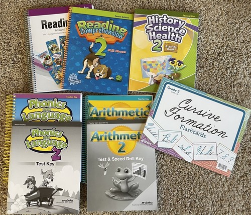 A Beka Lot 2nd Gr Teacher Parent Ed Reading History Science Phonics ...
