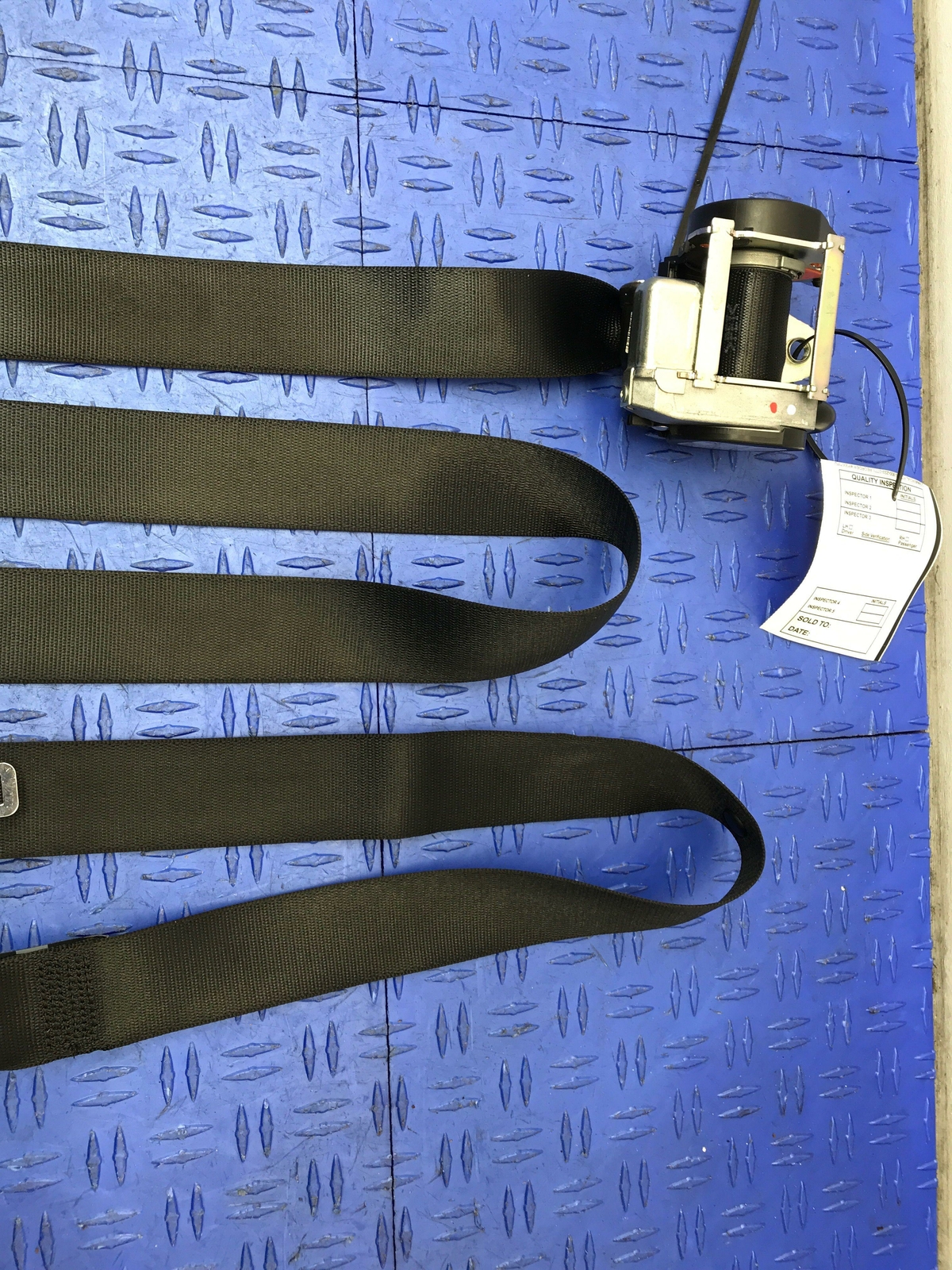 2014 - 2017 MASERATI GHIBLI M157 FRONT RIGHT SEAT BELT RETRACTOR W/ TENSIONER
