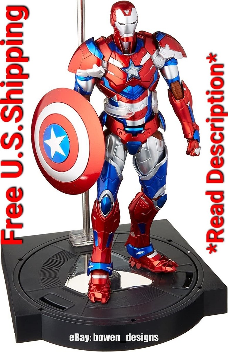 MARVEL IRON PATRIOT RE:EDIT フィギュア Sentinel SDCC Exclusive RE EDIT Iron Man Patriot Figure