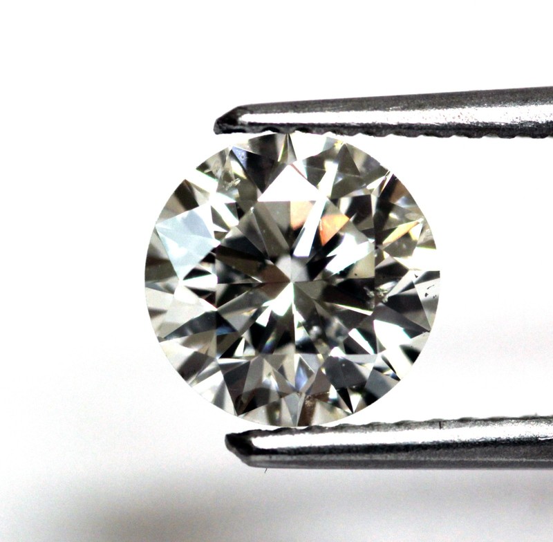 GIA loose certified 1.52ct carat Natural SI1 J round diamond 7.34-7.42x4.53mm 